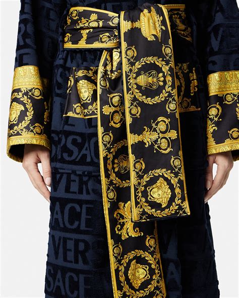 women's versace robe|versace i love baroque bathrobe.